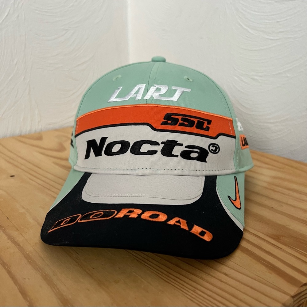 Nike x Nocta x L'Art de l'automobile Racing Cap FQ3667-308 Size S/M FLAW NWT
